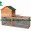 Wooden bunny house