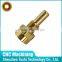 Brass Copper Brone CNC Manufacturing Connecting Nut Bolt