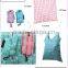190T polyester foldable shopping bag with pouch