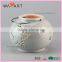 Star Shape Grey Ceramic Vintage Candle Holder