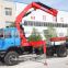 10ton crane with knuckle arms, SQ200ZB4, hydraulic crane on truck.