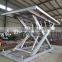 High standard scissor cargo adjustable stationary lift platfrom