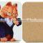 Direct factory sale great Sublimation MDF cork Coaster
