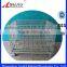 industrial Collapsible storage wire mesh container 4-way forklift access.