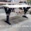 Industrial Vintage design Metal Wooden DINING Table, Industrial Dining Table
