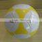 Official size 5 PVC leather machine stitched promotion football soccer ball