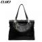 black sling bag women genuine leather shoulder bag handbags tote