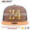 New fashion custom 5 panel flat brim mesh hat