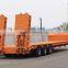 extended semi-trailers , heavy duty lowboy semi trailers for 100 tons , low bed semi trailer in namibia