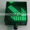 May Sales Mini 100mm Toll Station LED Traffic Red Cross Green Arrow Light Stop and Go Signal Indicator