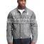 Top quality grey stone wash denim wash jacket jean for mans pakistan xxx jacket jeans (LOTJ319)