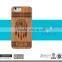 Best price real wood phone case, for wood iphone 6s cover, bamboo mobile phone case for iphone 6