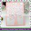 Custom name laser cut paper baptism invitation card