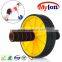 gym fitness ab slimmer wheel with foam handle
