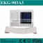 CE&ISO Approved 7-inch Color LCD Portable Digital 3-channel 12-lead Electrocardiograph ECG Machine EKG Machine-EKG-903A3