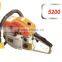 5200 gasoline chain saw for garden use petrol chainsaw