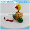 colorful Pull Along duck Wooden Toy as you pull they make a a fun baby