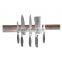 Factory supply strong neodymium magnets customized size wooden magnetic suction cup knife holder