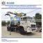 Dongfeng 6*4 truck tractor with crane 200 ton liebherr truck crane