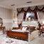 Italian Wood Bedroom Furniture Set, Luxury Royal Bed Room Furniture