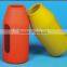 Heat Resistant Wholesale Custom Glass Bottle Silicone Sleeve Custom