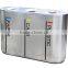Arlau outdoor classified stainless steel trash bin