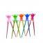 whole sales melamine chopsticks with silicone helper for kids