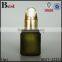  china 15ml dark green frosted cosmetic essence perfume empty glass bottle basket dropper bottle glass wholesale