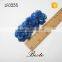 New custom bead chain edge decorative leather flower for woman shoes decoration