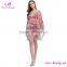 Drop Shipping Pink Cloak Style Woman Dresses Cover Up Beachwear