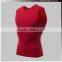 4-way Stretch UV Protection Short Sleeve Rash Gurad Vest Tank Top For Men MMA Basketball Running Sports