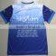 100% polyester mesh womens running short sleeve shirt with OEM brands