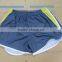 100%polyester loose running short, breathable and comfortable coolmax fabric for running, trianing