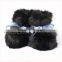 CX-SHOES-07 Genuine Rabbit Fur Baby Shoes