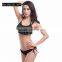 11 colors Swimwear Bikini petal custom swimwear with chest pad