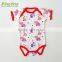 Latest Plain Organic Feather Baby Romper Blank Baby Clothes