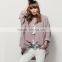 Rayon Fabric Latest Burqa Designs Pictures Lace up Top