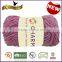 Charmkey multicolor dot blended yarn acrylic knitting yarn melange roving yarn for sweaters