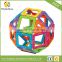 77pcs Kids educational construction set toys plastic magnetic building blocks