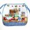 USA Style Chair Pad , Cotton Chair Pad With Coffee And Tea Printed