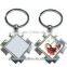 sublimation customized key rings
