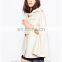 wholesale OEM winter fashion ladies wide sleeves wool cape coat with hooded neck