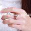 Europe and the United States the Zircon Rose Gold Diamond Trade Hot Couple Ring