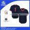 Wholesale men cheap baseball gym V-neck sport t-shirt