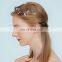 Wedding Hair Jewelry Accessories Crystal Pearl Bridal Hair Vine Dainty Leaf Charm Headband Wedding prom party Baby's Headpiece