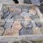 Mixed color limestone flagstone