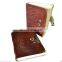 Handcrafted Indian Embossed Leather Journal w/ Wrap handmade leather journal c