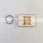 2017 plastic keychain with logo/manufactures in china