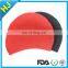 silicone swimming cap and goggles