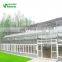 Comercial venlo vegetable glass greenhouse side ventilation glasshouse conservatory for sale